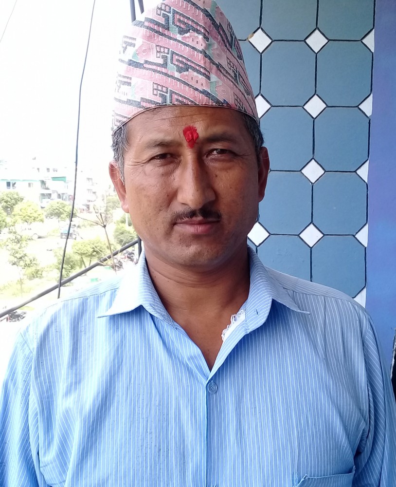 वडाअध्यक्ष लोकनारयण श्रेष्ठ
